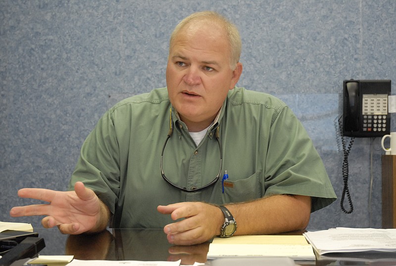 Catoosa Public Words Director Donald "Buster" Brown has training in managing floodplains for the county. Catoosa has had trouble with flash flooding issues in the past, stemming from Chickamauga Creek overflowing after heavy rains.