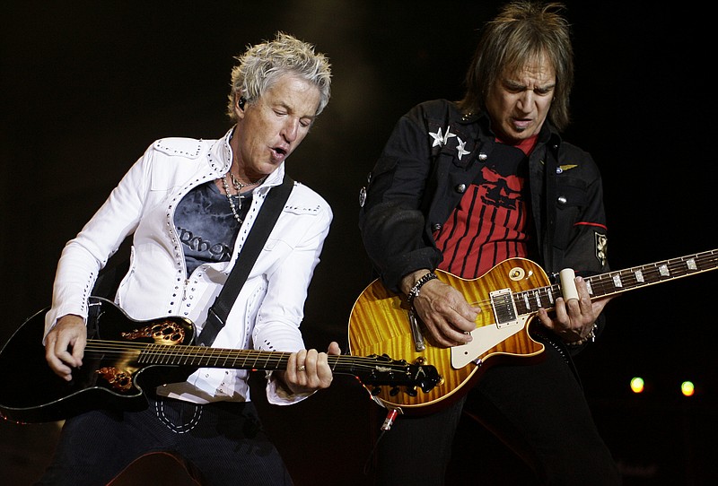 Singer/guitarist Kevin Cronin and guitarist Dave Amato of REO Speedwagon.