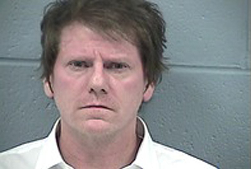 
              In this photo provided by the Rogers County, Okla., Sheriff's Office, Scott Montgomery Bennett is pictured. Bennett, former keyboardist for Brian Wilson's band, has been sentenced to five years in prison after a jury convicted him of sexually assaulting a 21-year-old woman after playing a show at an Oklahoma casino. (Rogers County Sheriff's Office photo via AP)
            