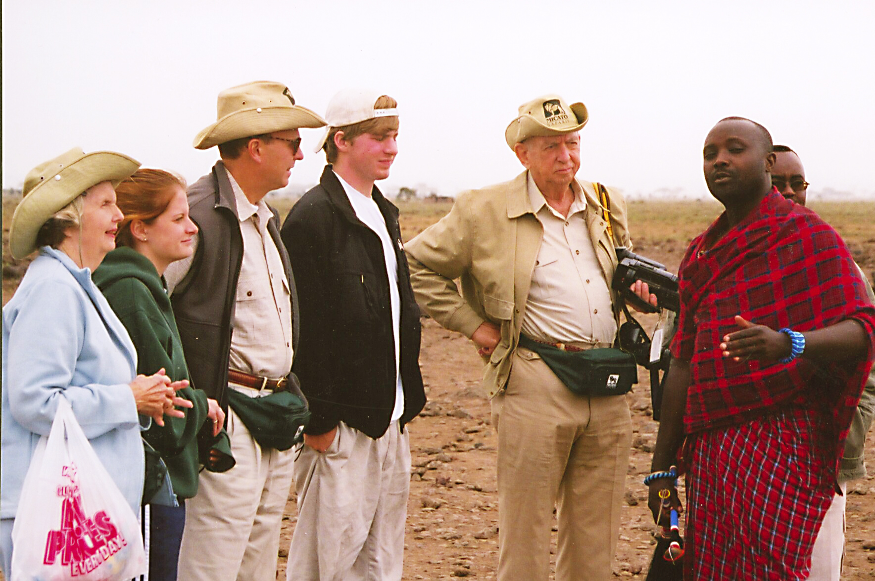 Anderson family, Kenya safari