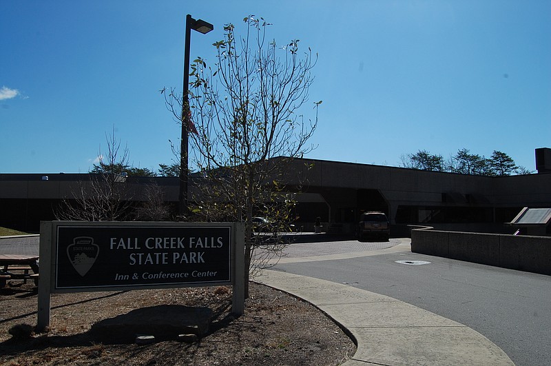 Fall Creek Falls State Resort Park officials found the body of a man near the park's Nature Center.