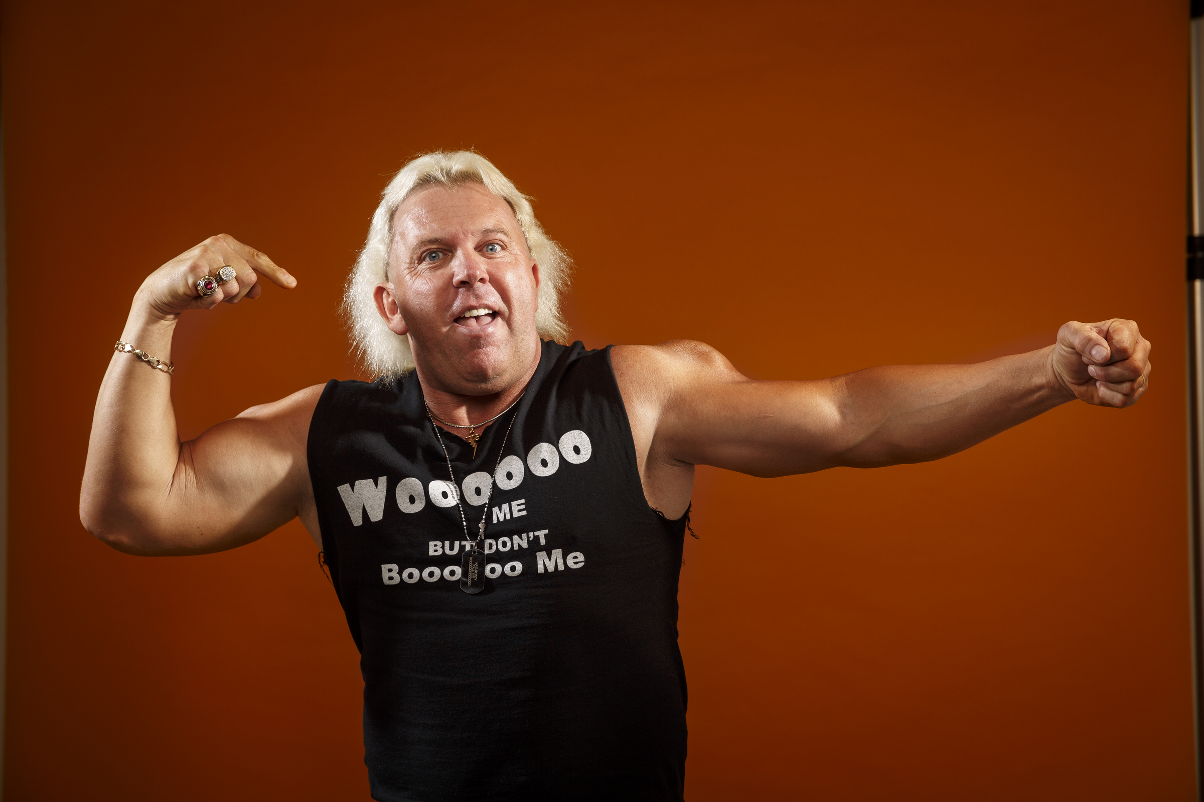 Staff photo by Doug Strickland / Wrestler Paul Lee, who goes by the ring name Natureboy Paul Lee, poses for a portrait on Tuesday, June 14, 2016, in Chattanooga, Tenn. Lee is one of many wrestlers who will appear in the Riverbend Festival's live wrestling event on Saturday.