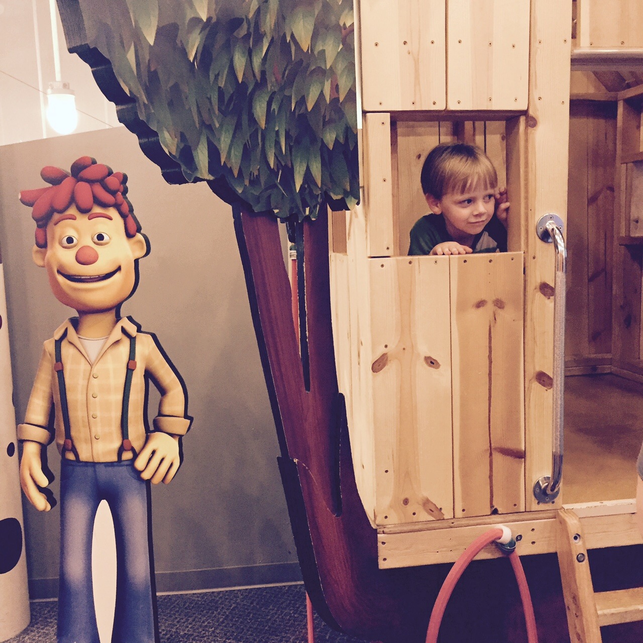Creative Discovery Museum's exhibit,