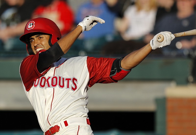 Leo Reginatto was among the highlights of the season's first half for the Chattanooga Lookouts. The shortstop hit .299 and stood out on a defense that committed the fewest errors in the Southern League.