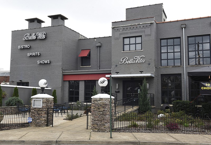 Located at the intersection of 14th and Cowart Streets, the Bella Vita restaurant is photographed on Sunday, Mar. 13, 2016, in Chattanooga, Tenn.