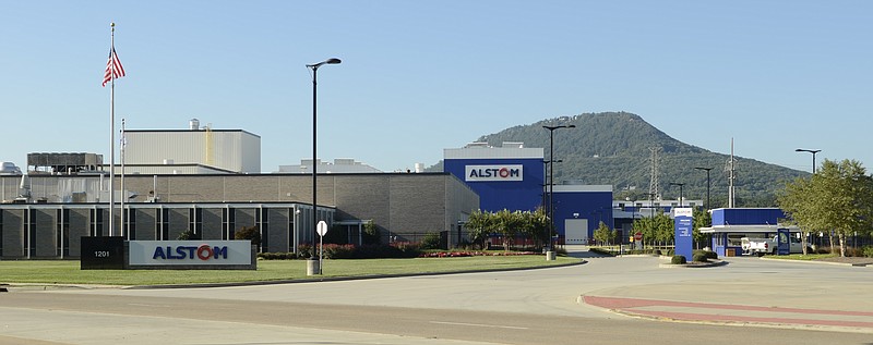 A portion of the Alstom plant is seen Tuesday, Sept. 23, 2014, in downtown Chattanooga, Tenn. 
