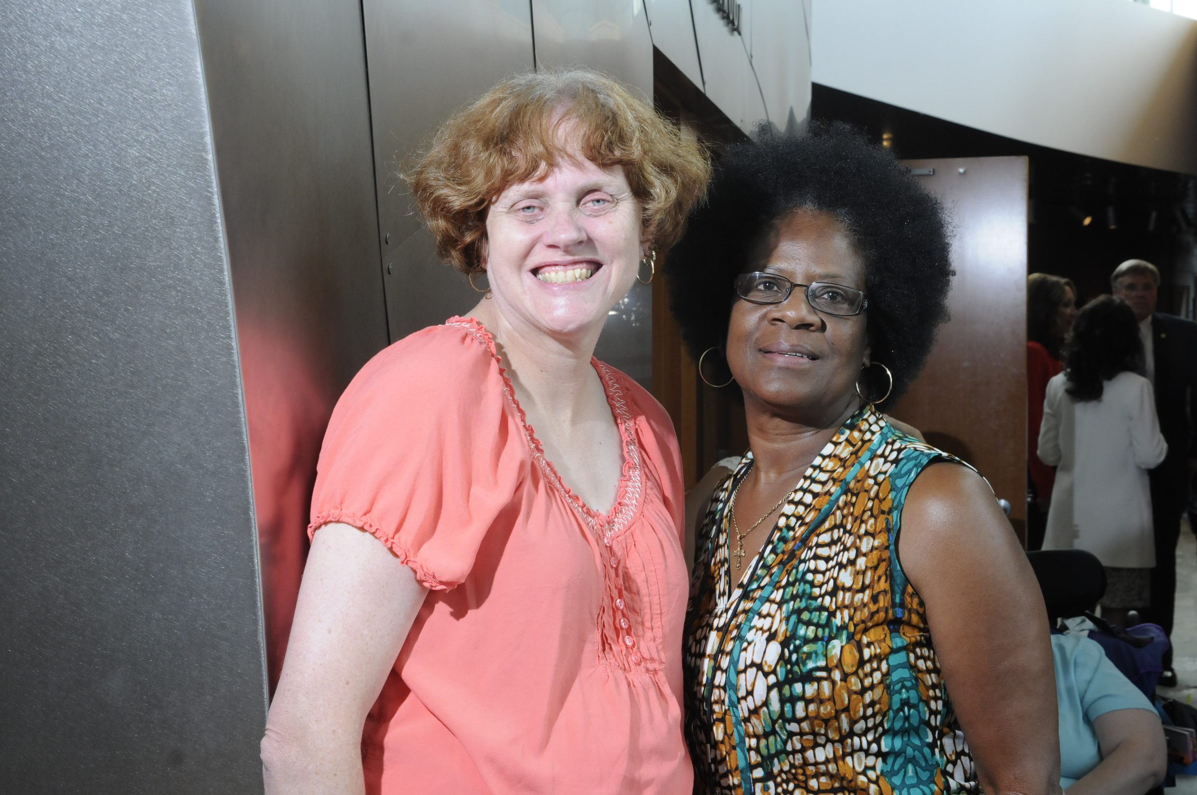 Carlene Melton, left, and Carol Thompson.
