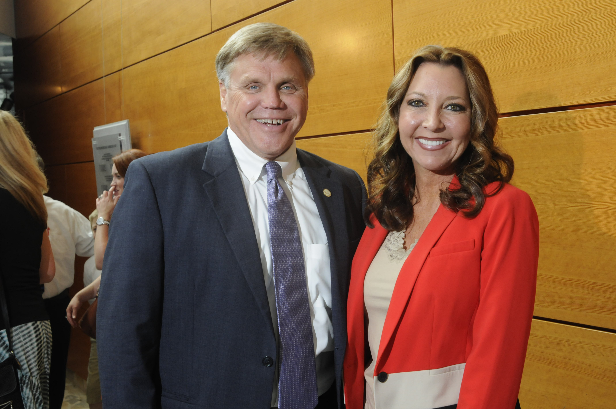 Marty Haynes and Sabrena Smedley.