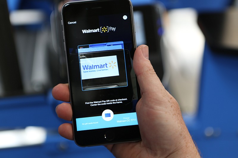 Wal-Mart says its new Walmart Pay app can be downloaded onto any smartphone.