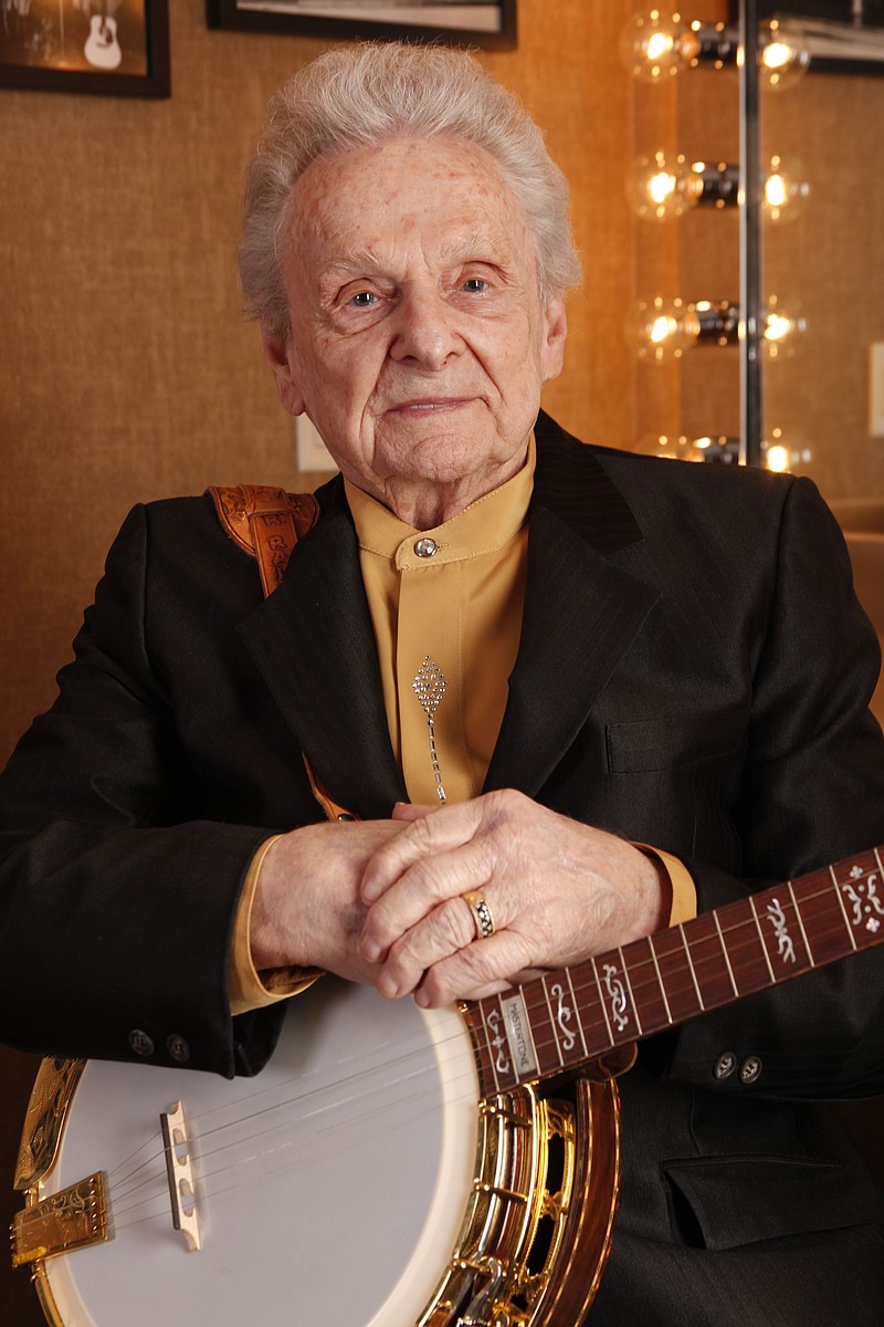 This This March 11, 2011, file photo shows Ralph Stanley backstage at the Grand Ole Opry House in Nashville, Tenn. Appalachian music patriarch Stanley, who helped expand and popularize the bluegrass sound, has died. He was 89. His publicist, Kirt Webster, says Stanley died Thursday, June 23, 2016. (AP Photo/Ed Rode, File)
