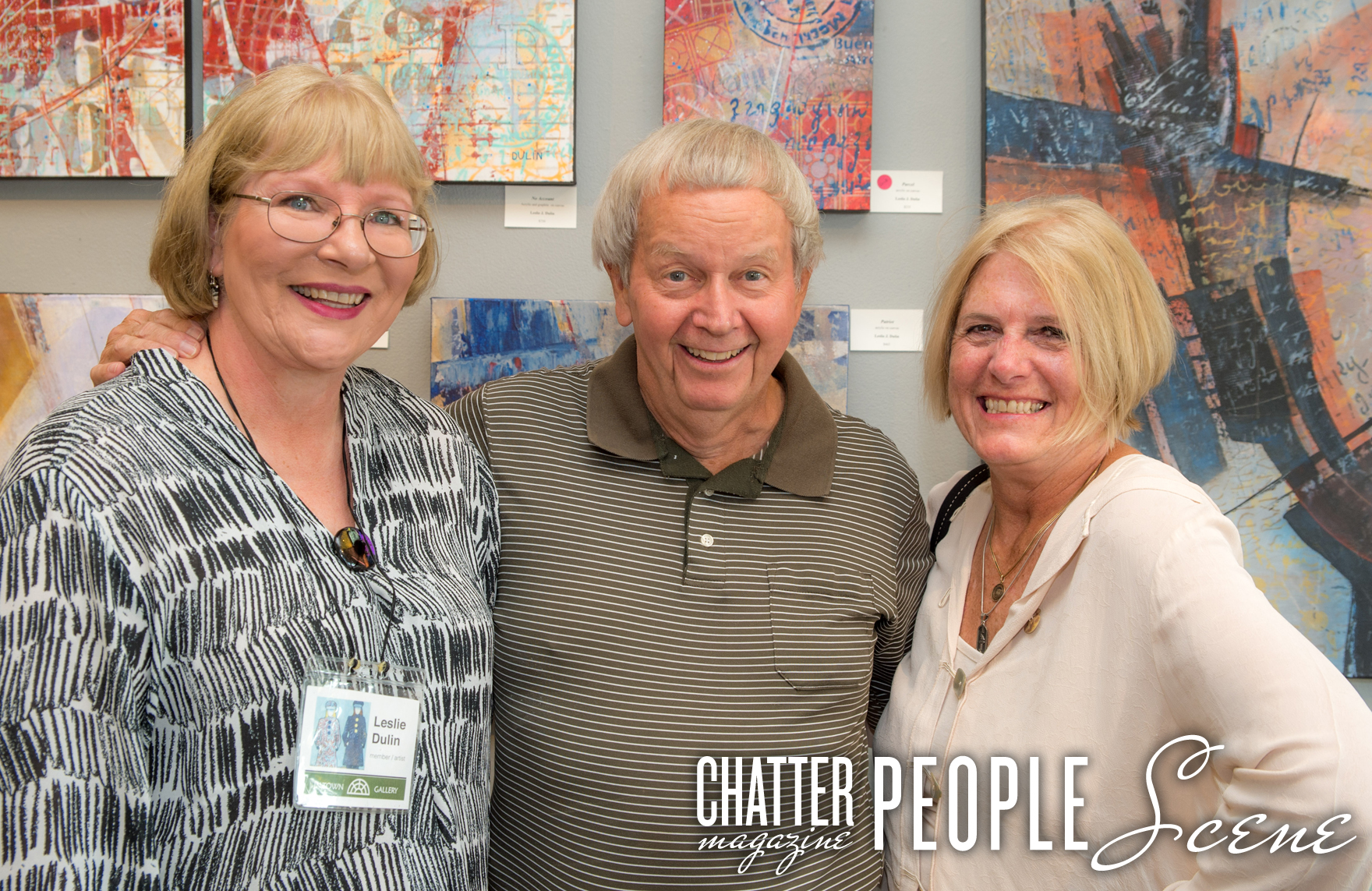 Leslie Dulin, Norm Oien and Barbara Bye