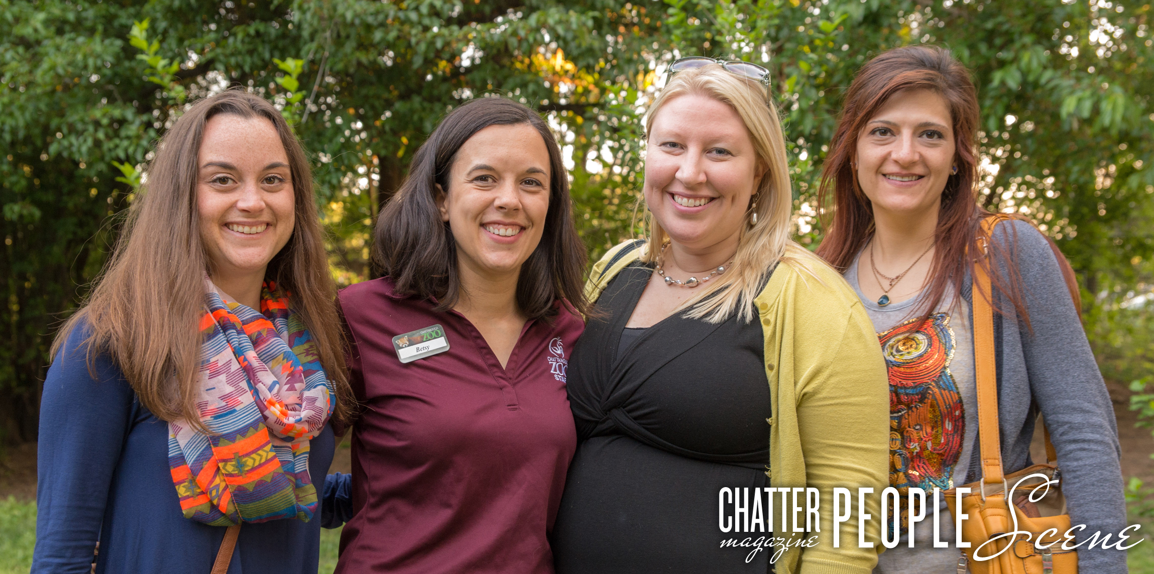 Elizabeth Cotellesse, Betsy Eckermann, Bethany Chaffin and Joan Feiling