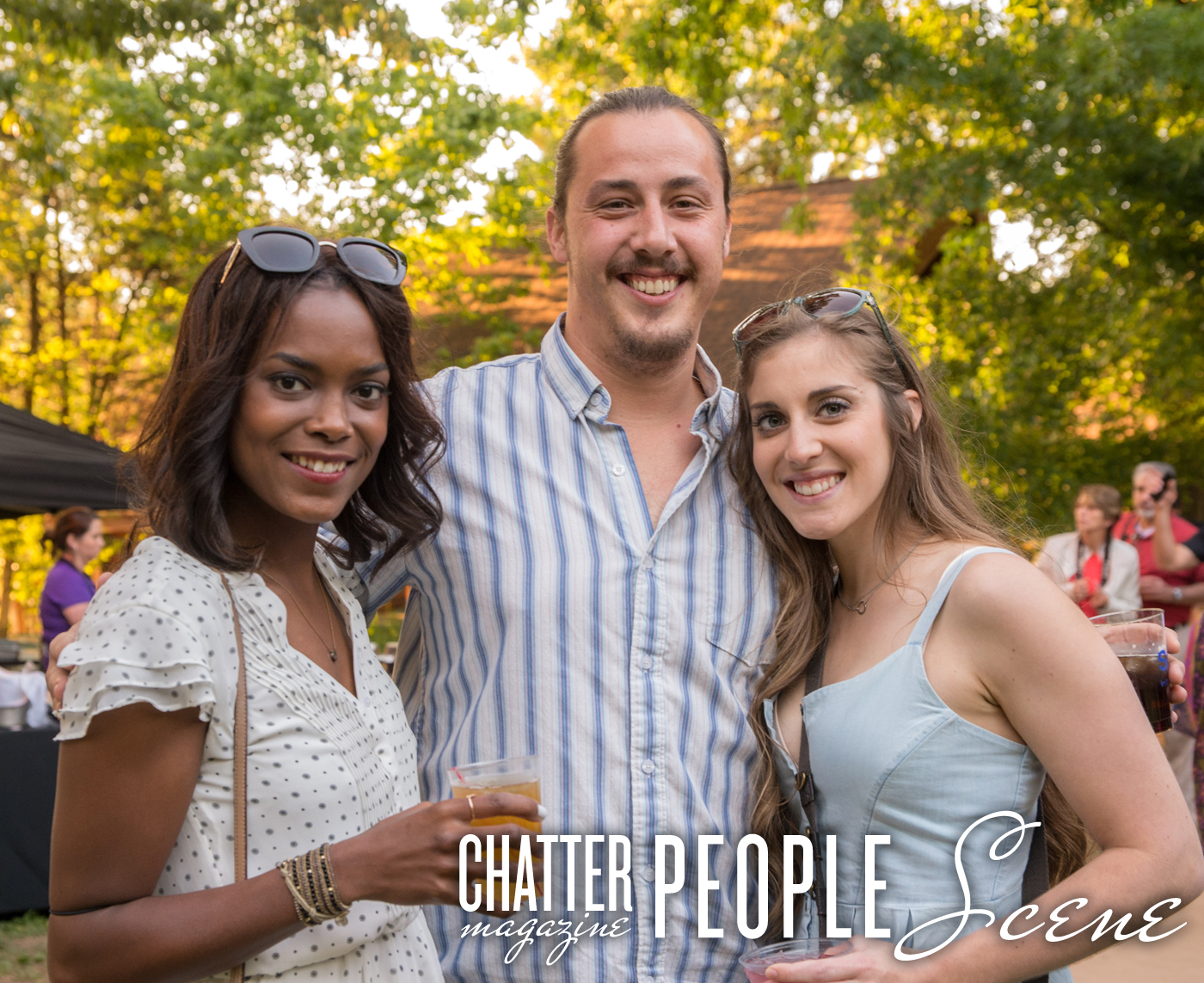 Raven Smith, Kyle Waters and Olivia Beeson