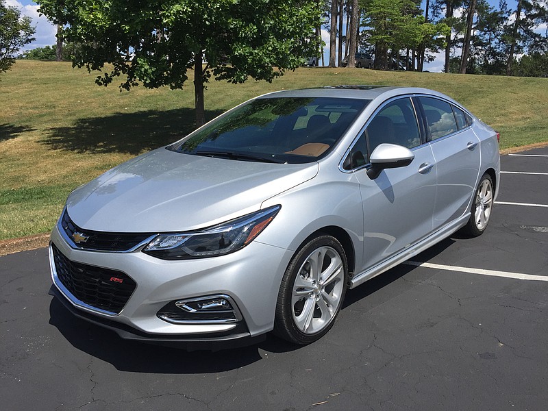 The 2016 Chevy Cruze is a highly refined compact car.


