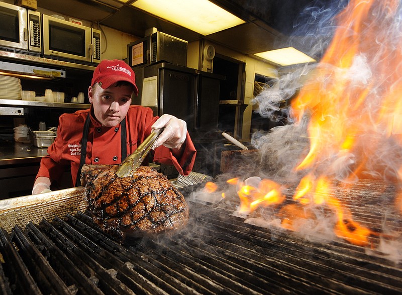 Christopher Coats says the biggest mistake amateur grillers make is flipping meat too often. "Flipping too much results in uneven cooking and will knock off the steak's seasoning."