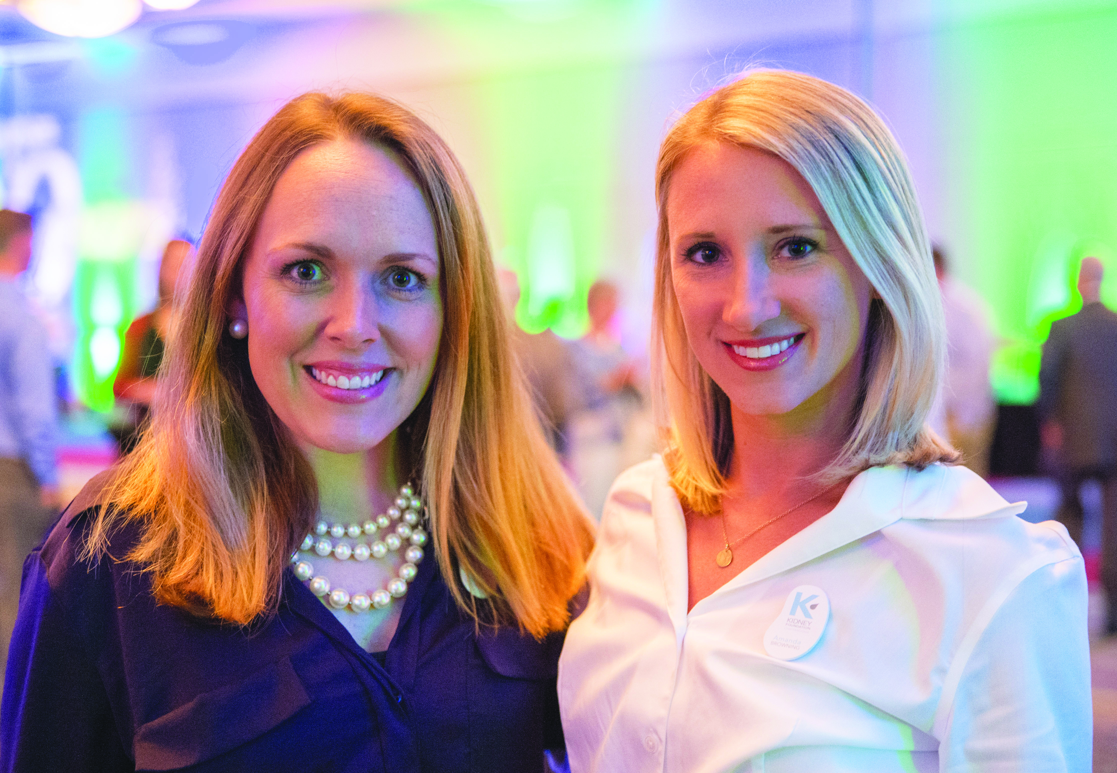 Heather Webster and Amanda Browning