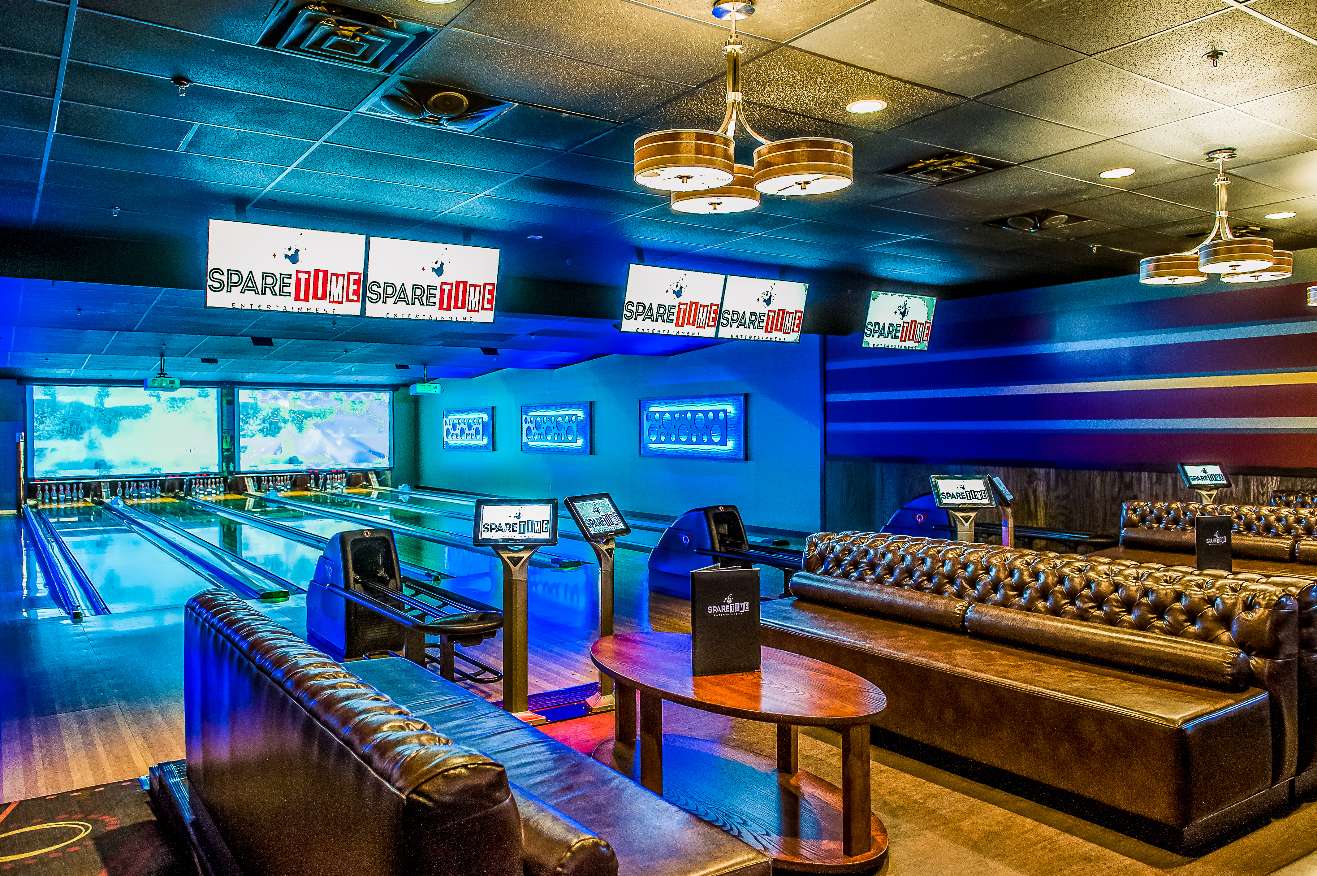 A likeness of what the VIP Boutique Bowling Suite will look like at Brainerd's VIP Boutique Bowling Suite.