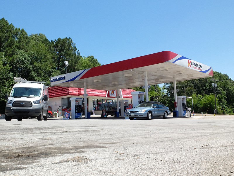 The Kangaroo Express convenience store, at 4011 Ringgold Rd., was the site of a shooting where a customer stopped a robber with his personal weapon in the early hours of Thursday morning. The robber ultimately died from the shooting.