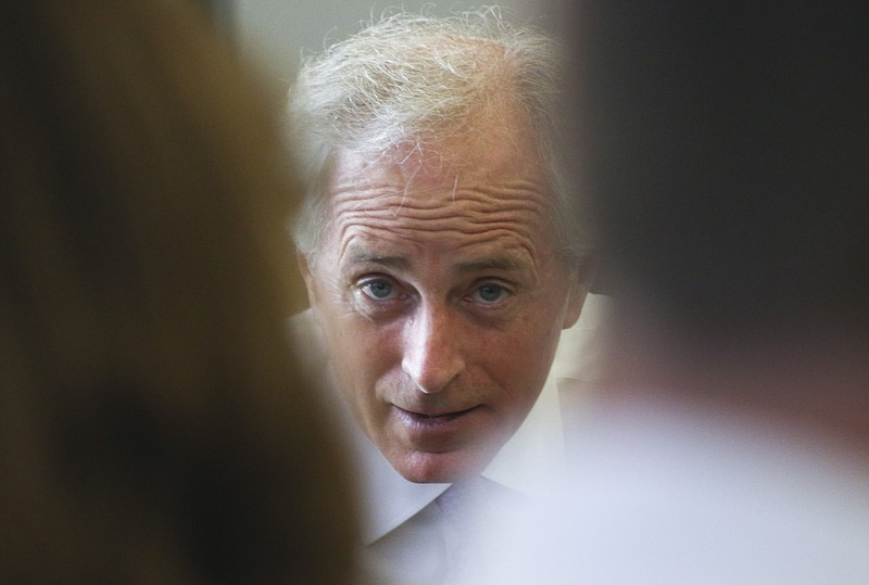 Sen. Bob Corker, R-Tenn., has taken himself out of the running to be Donald Trump's vice presidential running mate.