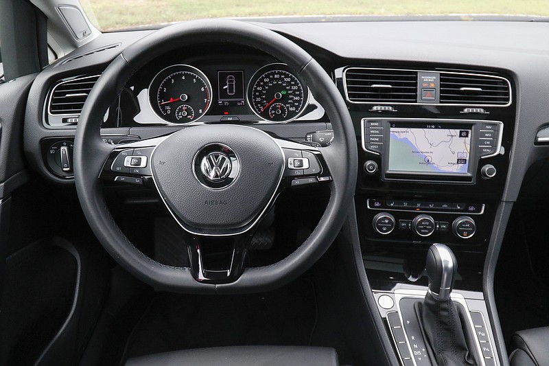 Staff Photo by Dan Henry / The Chattanooga Times Free Press- 6/24/16. 2016 Volkswagen Golf Sportswagen test drive for the Chattanooga Times Free Press.  