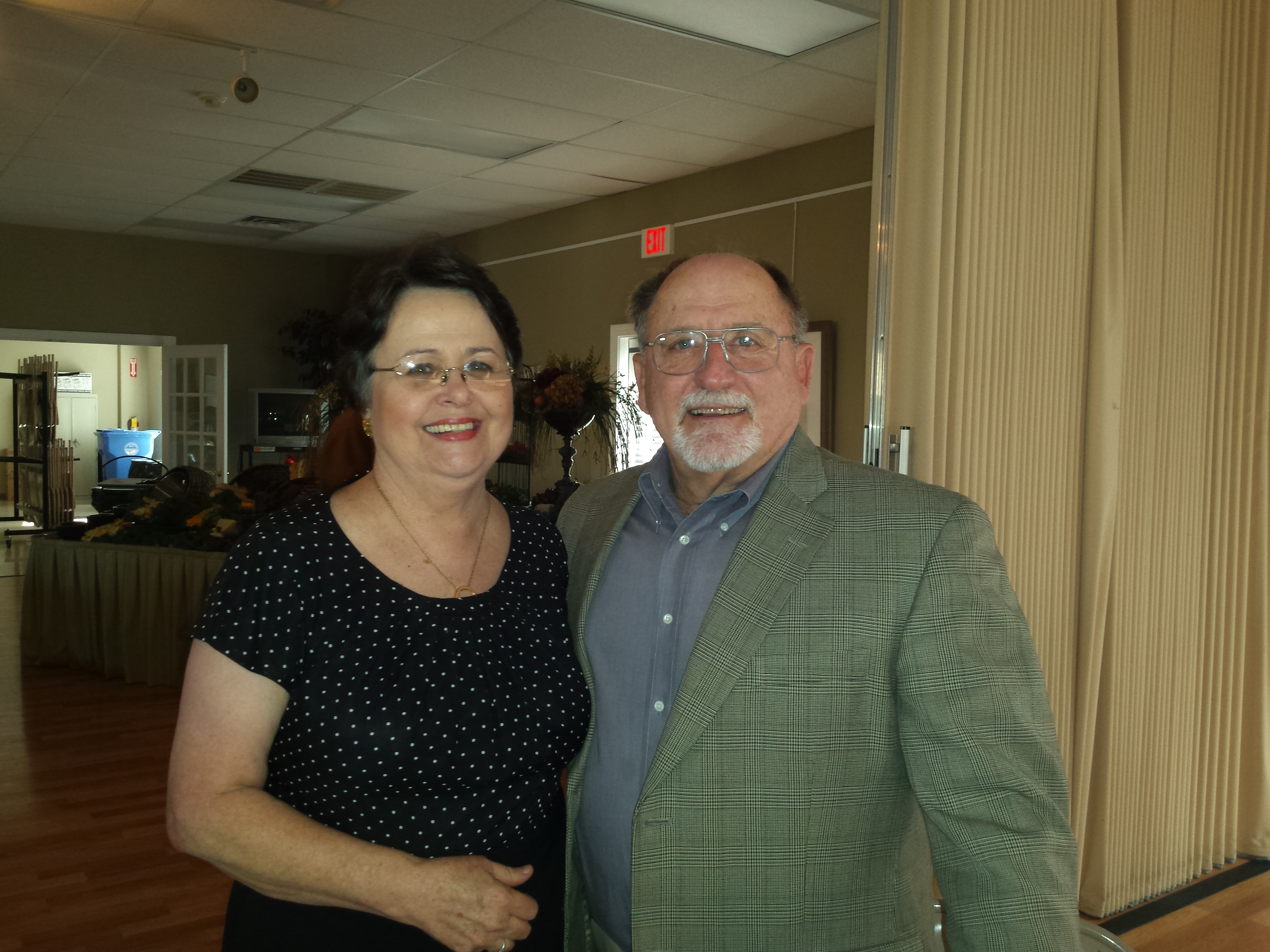 Maureen Ott, left, and her husband Steve celebrated their 49th wedding anniversary at the prom.