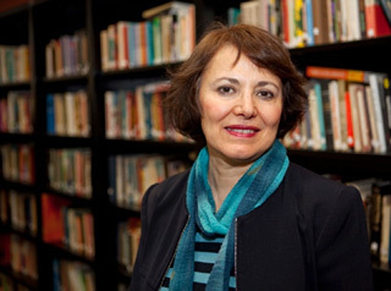 
              This undated photo made available by Amanda Ghahremani, shows retired Iranian-Canadian professor Homa Hoodfar. A Tehran prosecutor said Monday, July 11, 2016, that Hoodfar, who is a retired professor at Montreal's Concordia University, is among four people with foreign ties indicted on unknown charges in the Islamic Republic. Iran does not recognize dual nationalities. (Courtesy of Amanda Ghahremani via AP)
            
