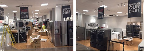 J.C. Penney is selling appliances in some of its stores nationwide to tap into that growing market.