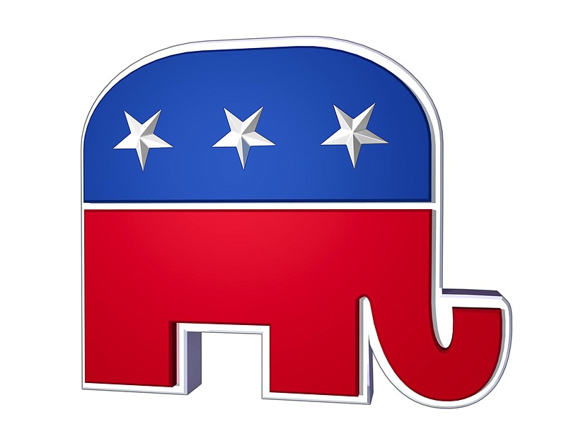 
Elephant logo for the Republican Party.