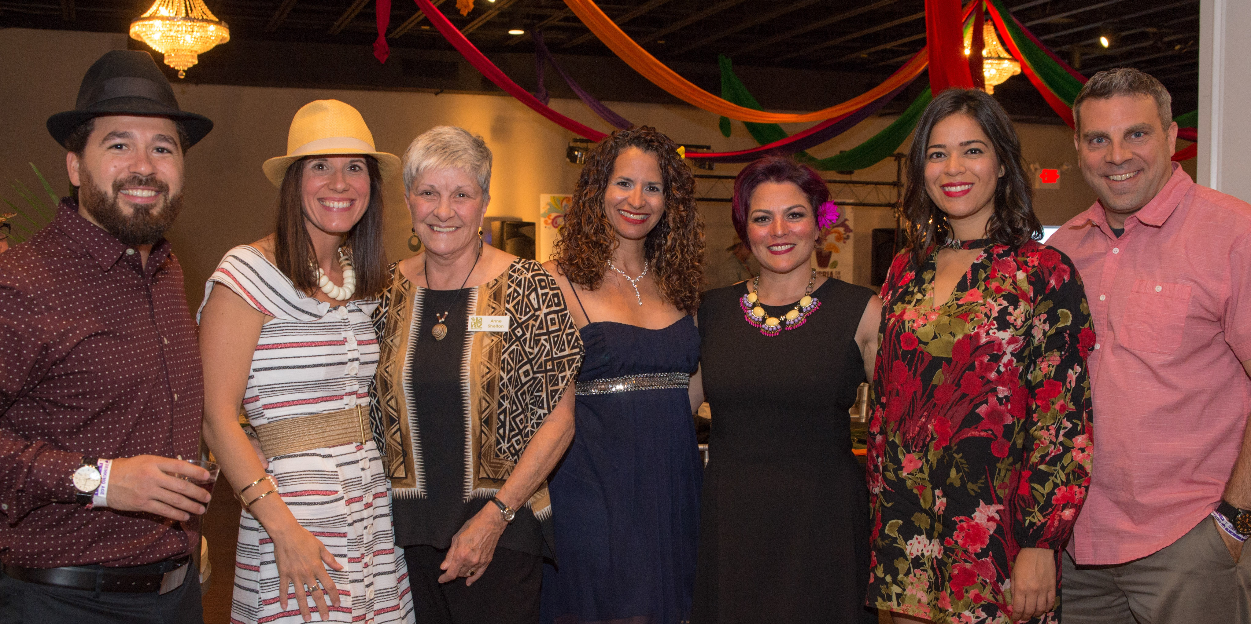 Christian Patiño, Stacy Johnson (Executive Director), Anne Shelton, Keila Estrada, Jessica Cliche, Vivin Lozano and Patrick Miles