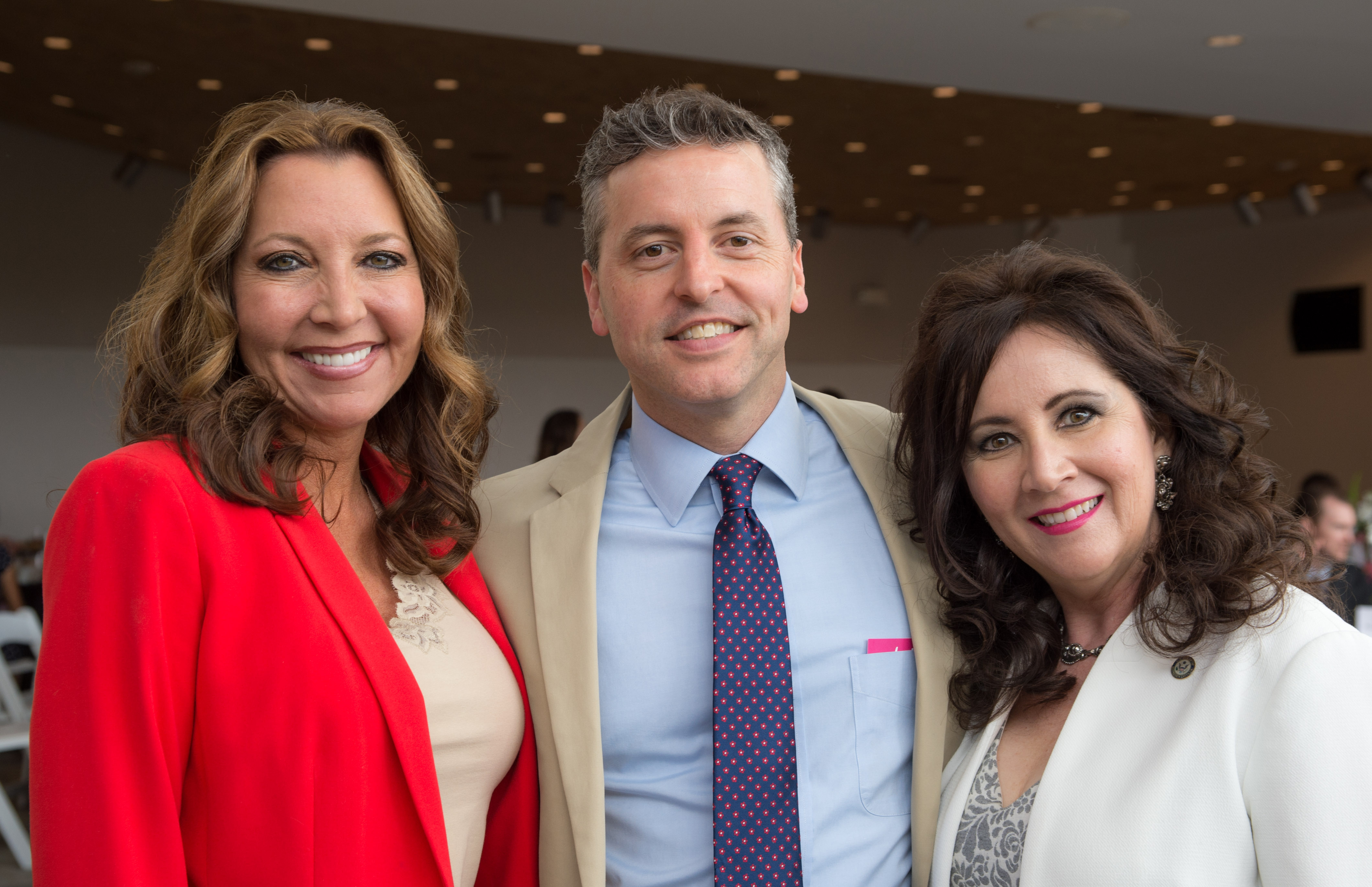 Sabrena Smedley, Joe Boshears and Michelle Harstine