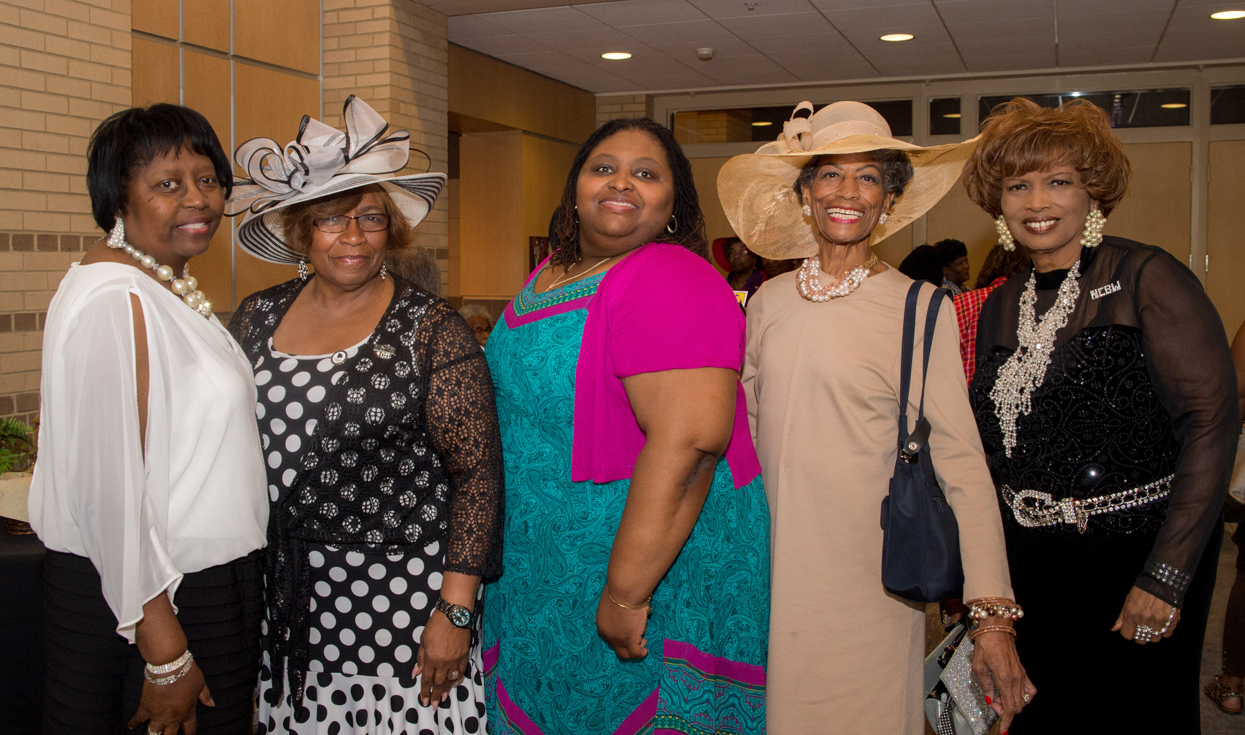 Christy Rashed, C. Delores Mitchell, Chelsea Hubbard, Ruthie McIntyre and Vicki Mathis