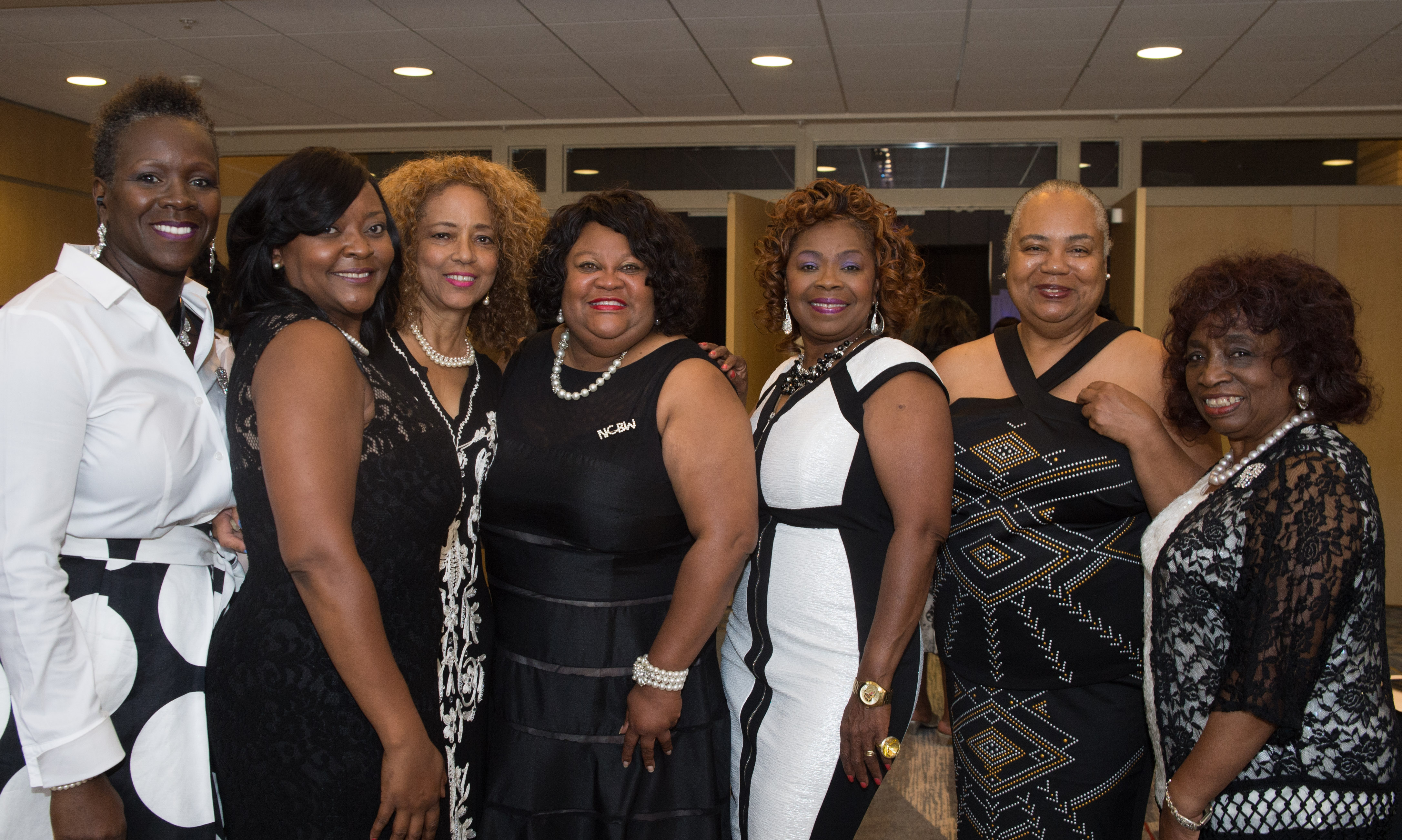 Angela Taylor, Shawanna Kendrick, Juanita Ulmer, Vanessa Jackson, Beverly McKeldin, Gail Moore and Johnnie Bone