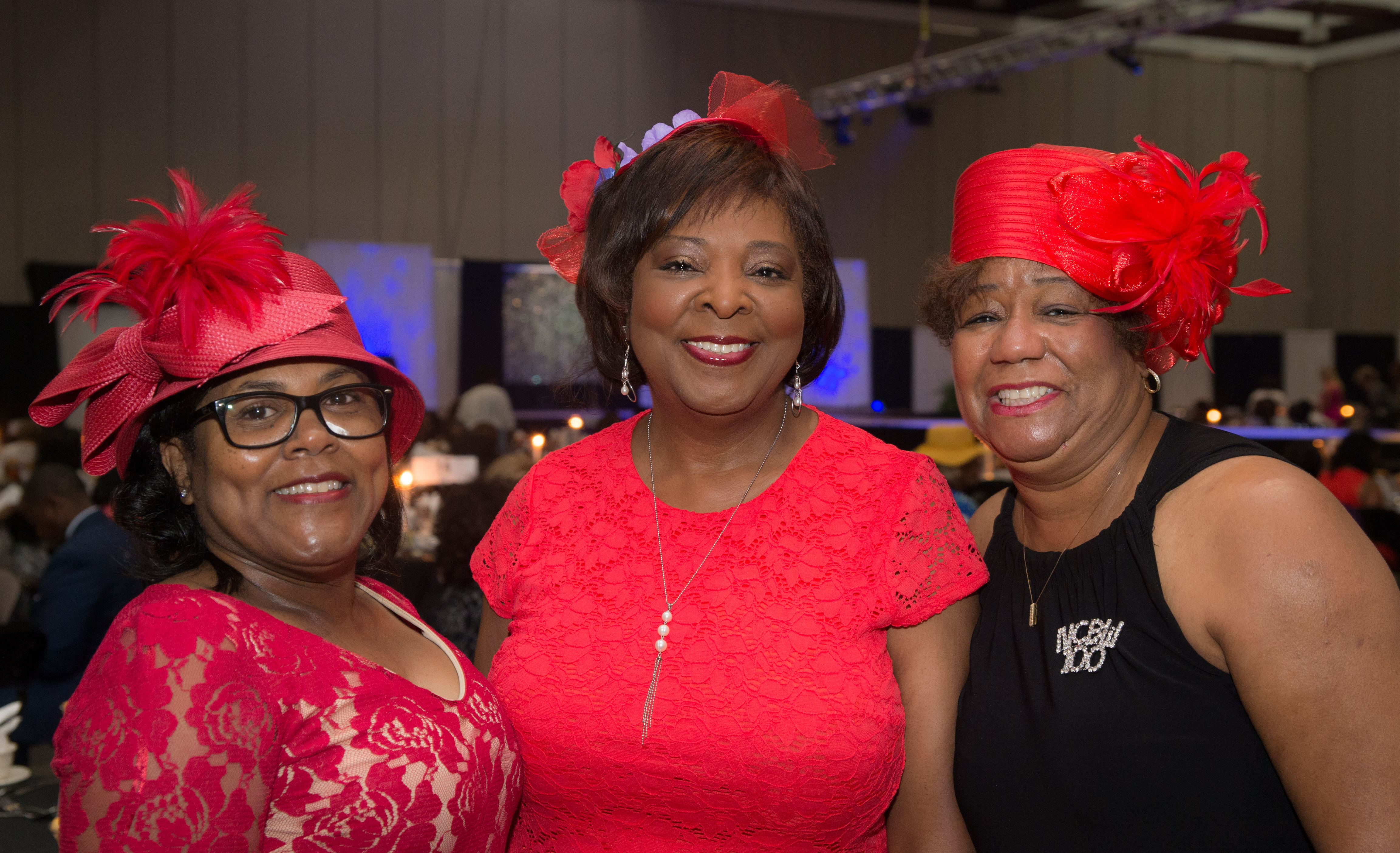 Patricia Patton, Linda Bruce and Valerie Amaker