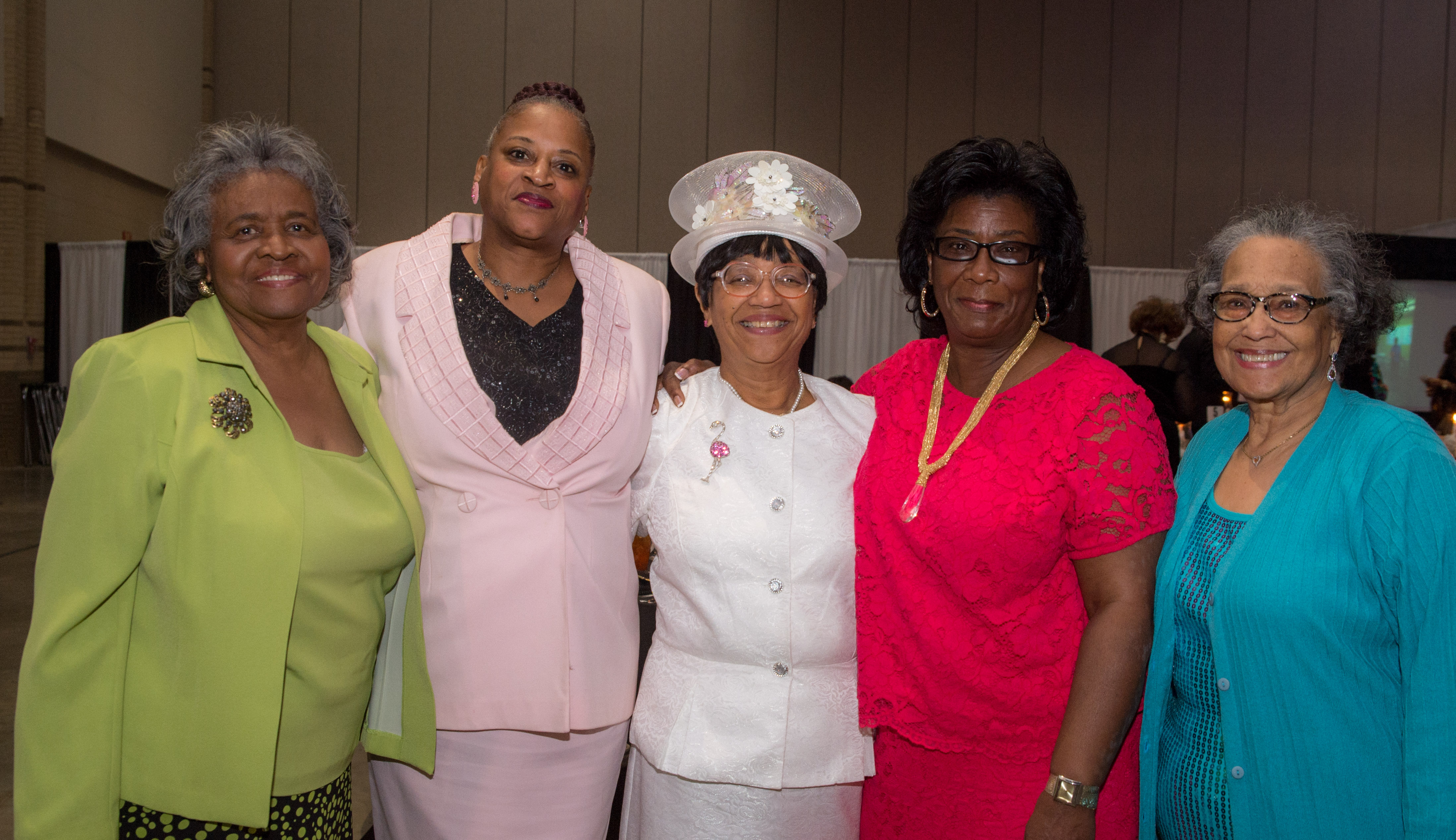 Armelia Williams, Melanie Joon, Marvella Cox, Patricia Beck and Charline Kilpatrick