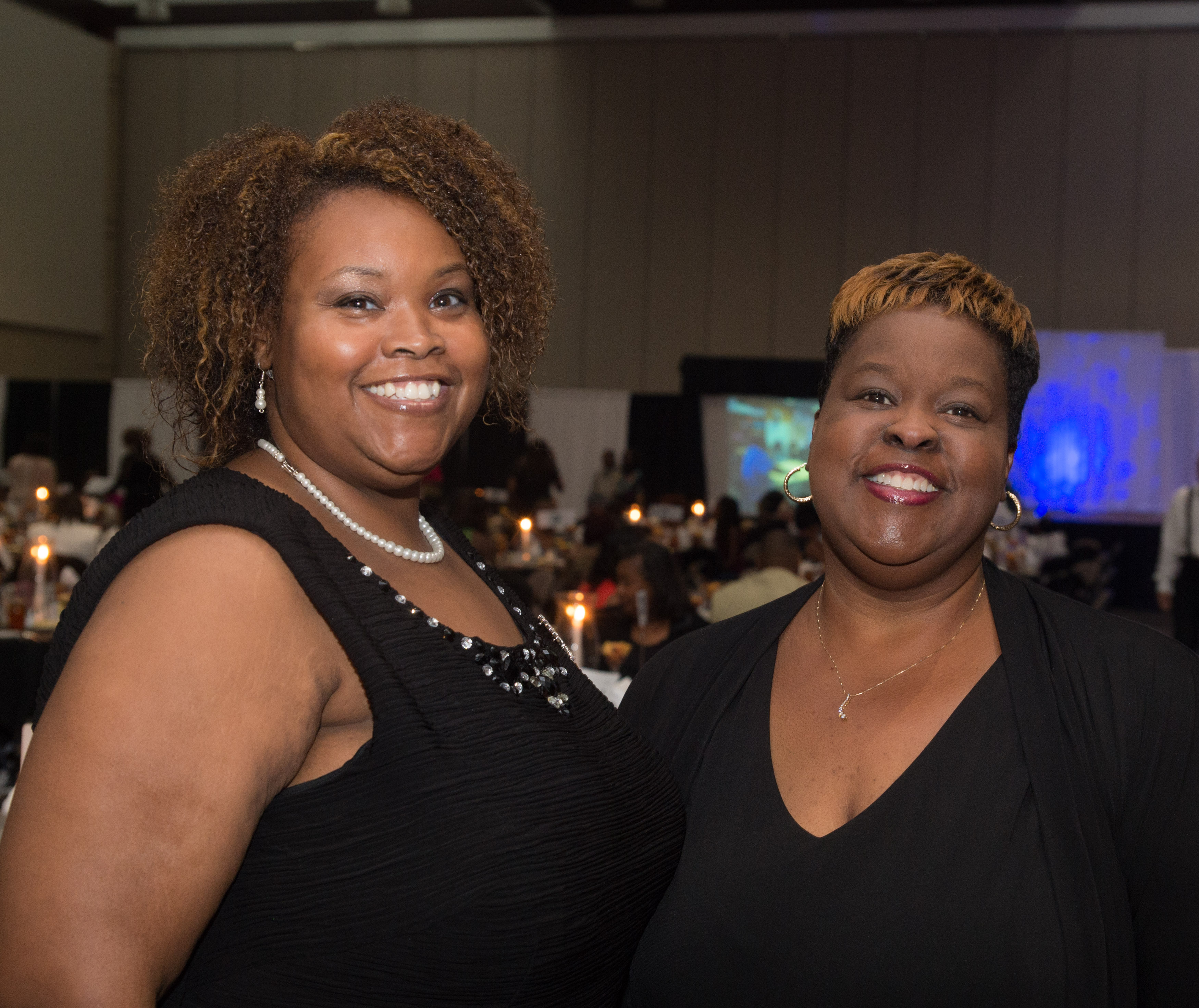 Tykisha Sanders and Andrea Brown