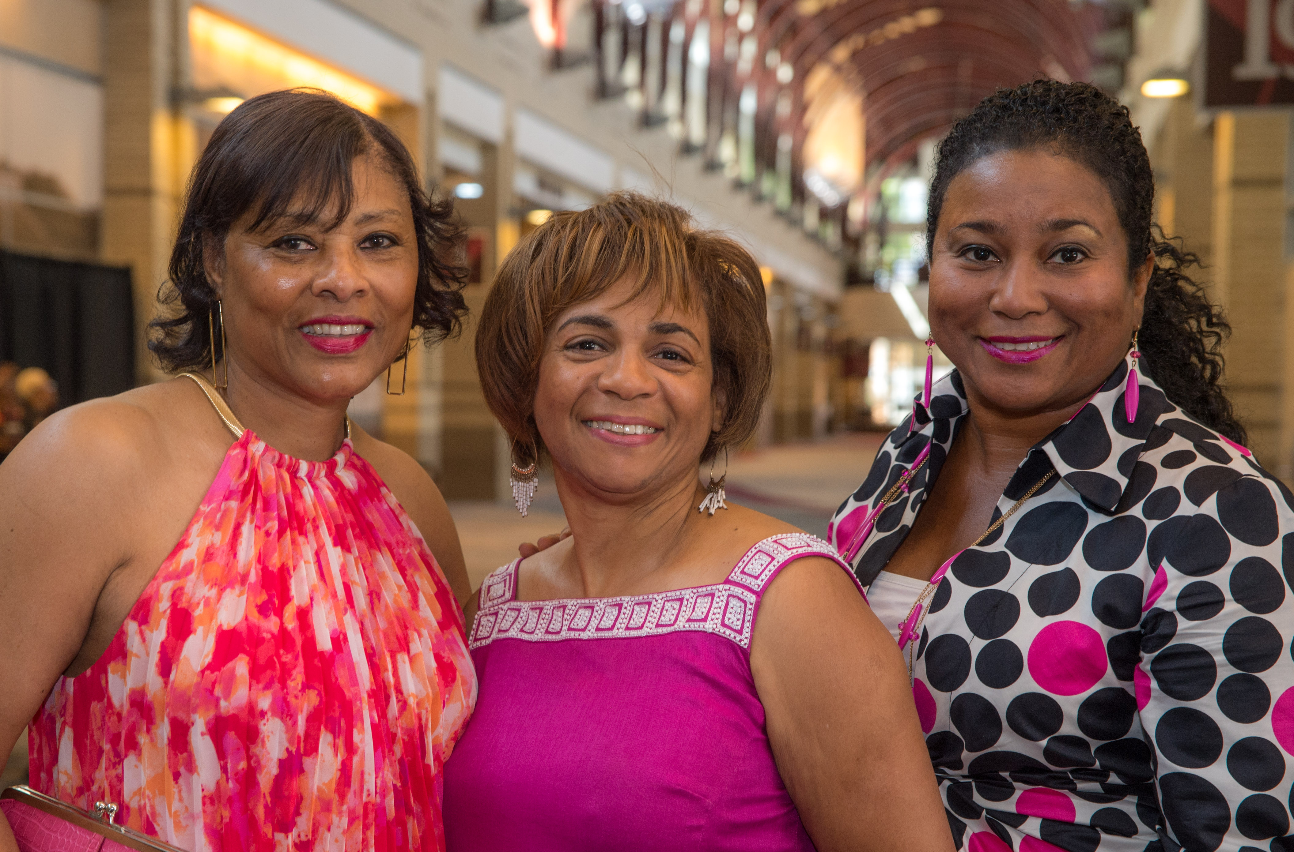 Mildred Geeter, Angela Hayes and  Henrietta Morris