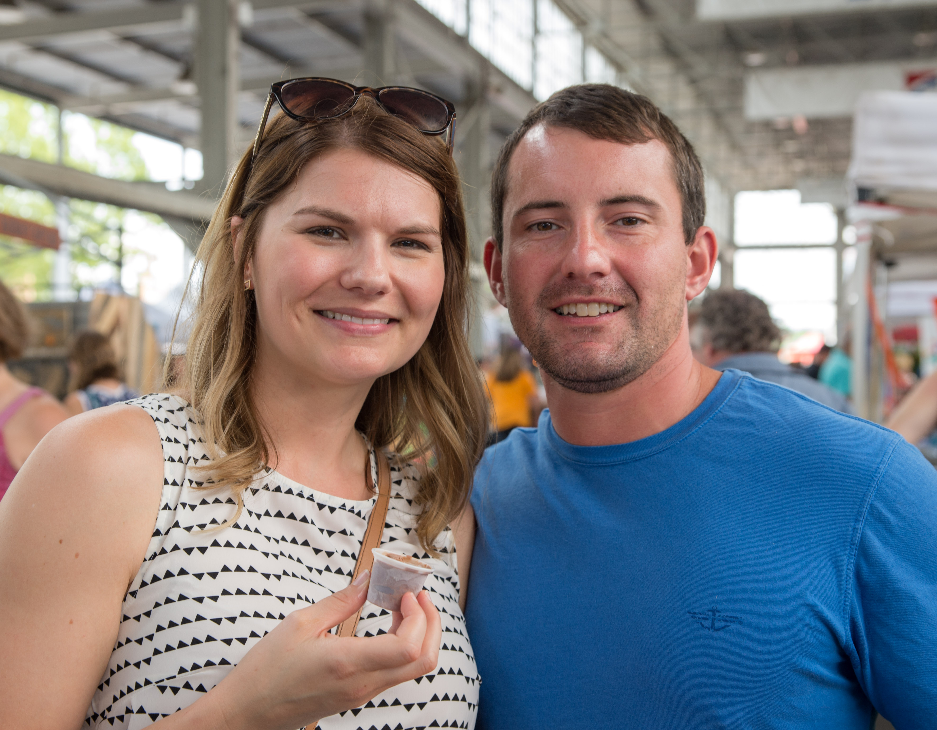 Stacy Campbell and Aubrey Black II