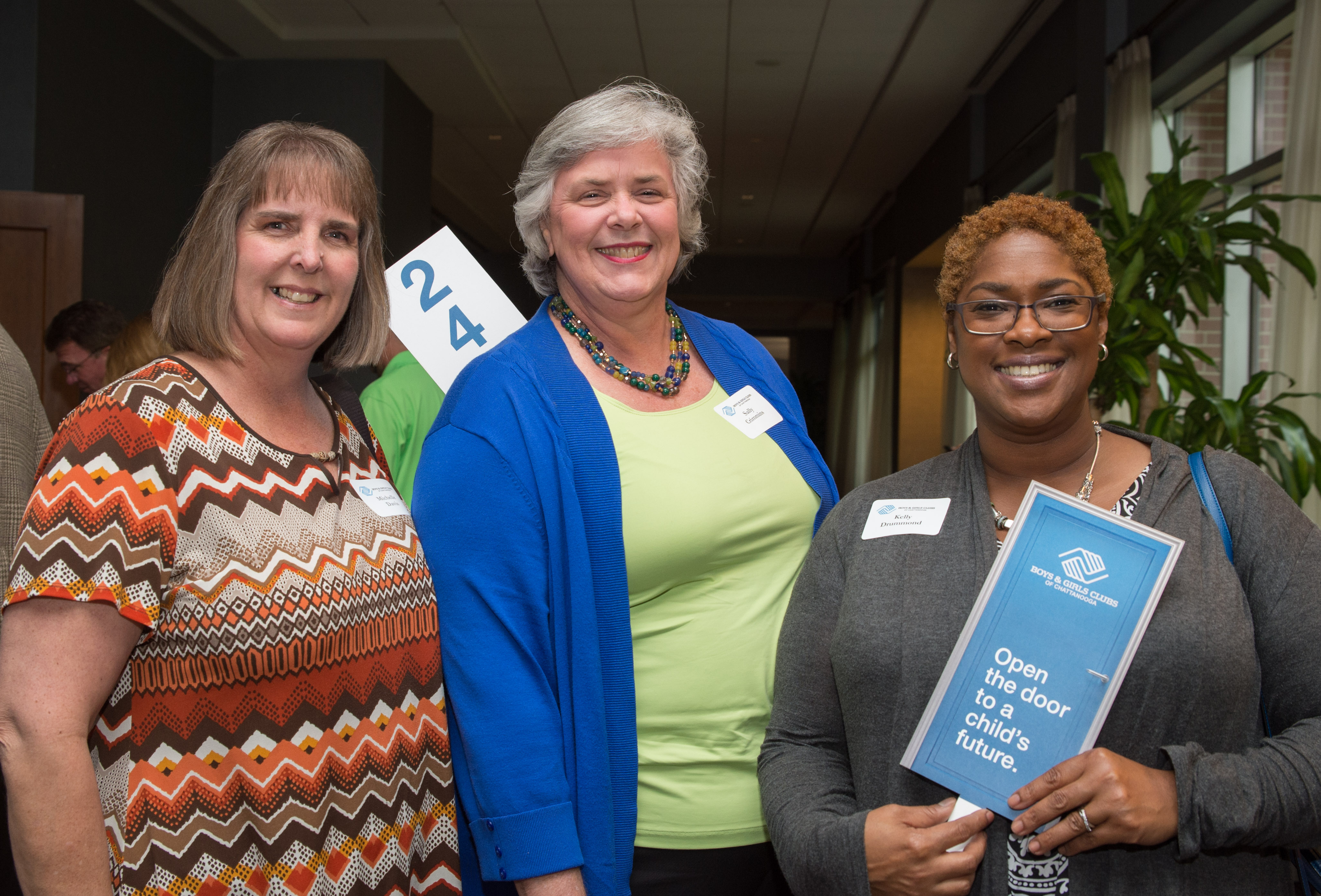 Michelle Davis, Sally Crimmins and Kelly Drummond