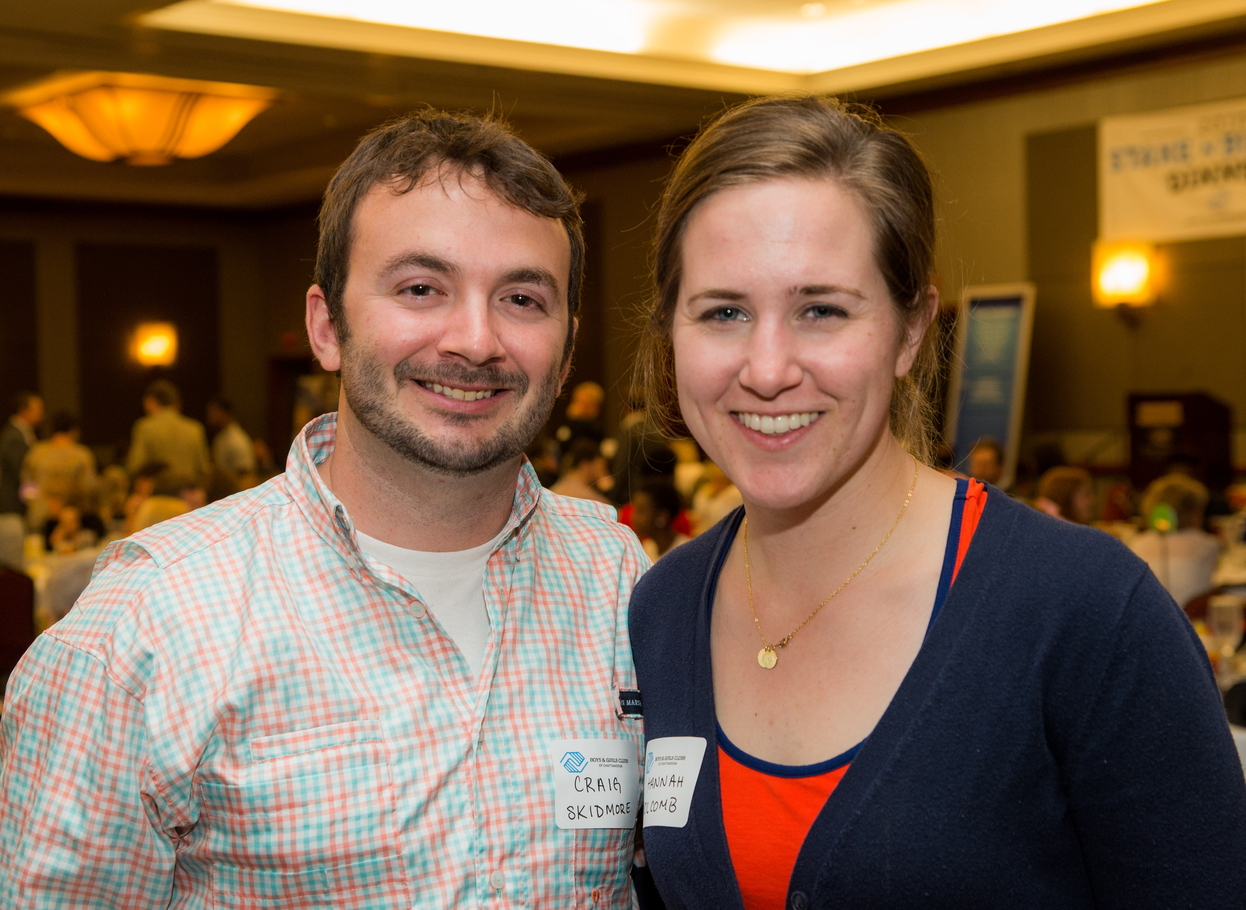 Craig Skidmore and Hannah Holcomb