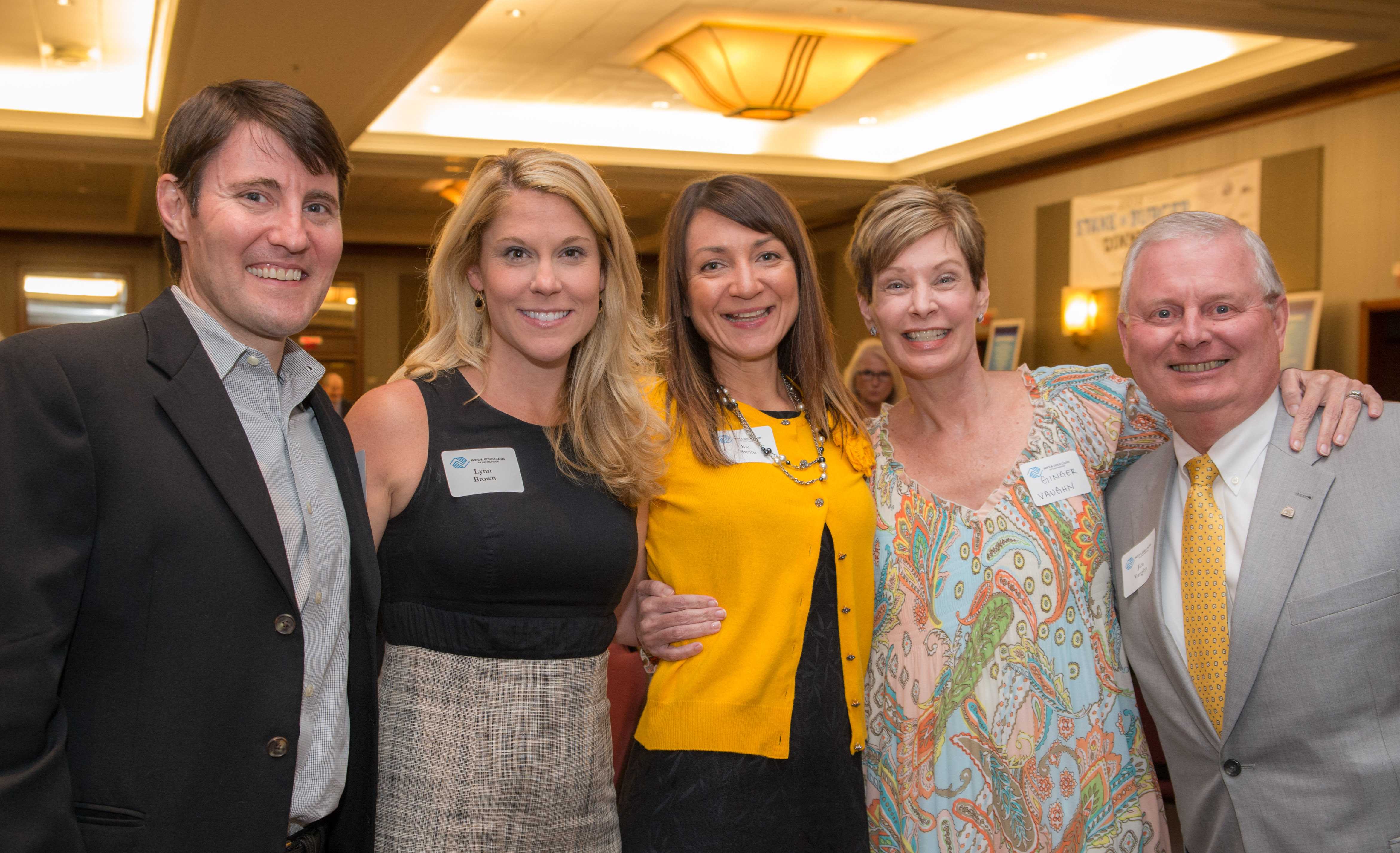Kevin Smith, Lynn Brown, Kat Smith and Ginger & Jim Vaughn