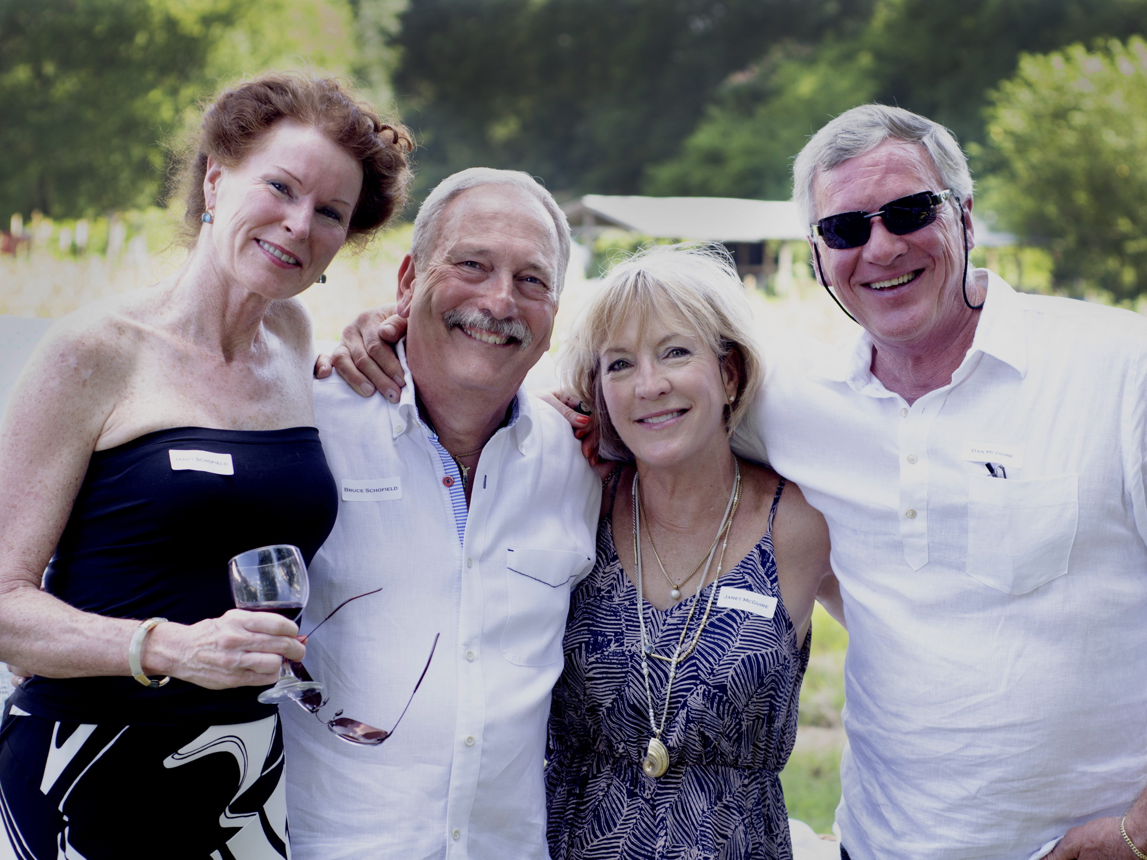 Janet & Bruce Schofield and Janet & Dan McGuire