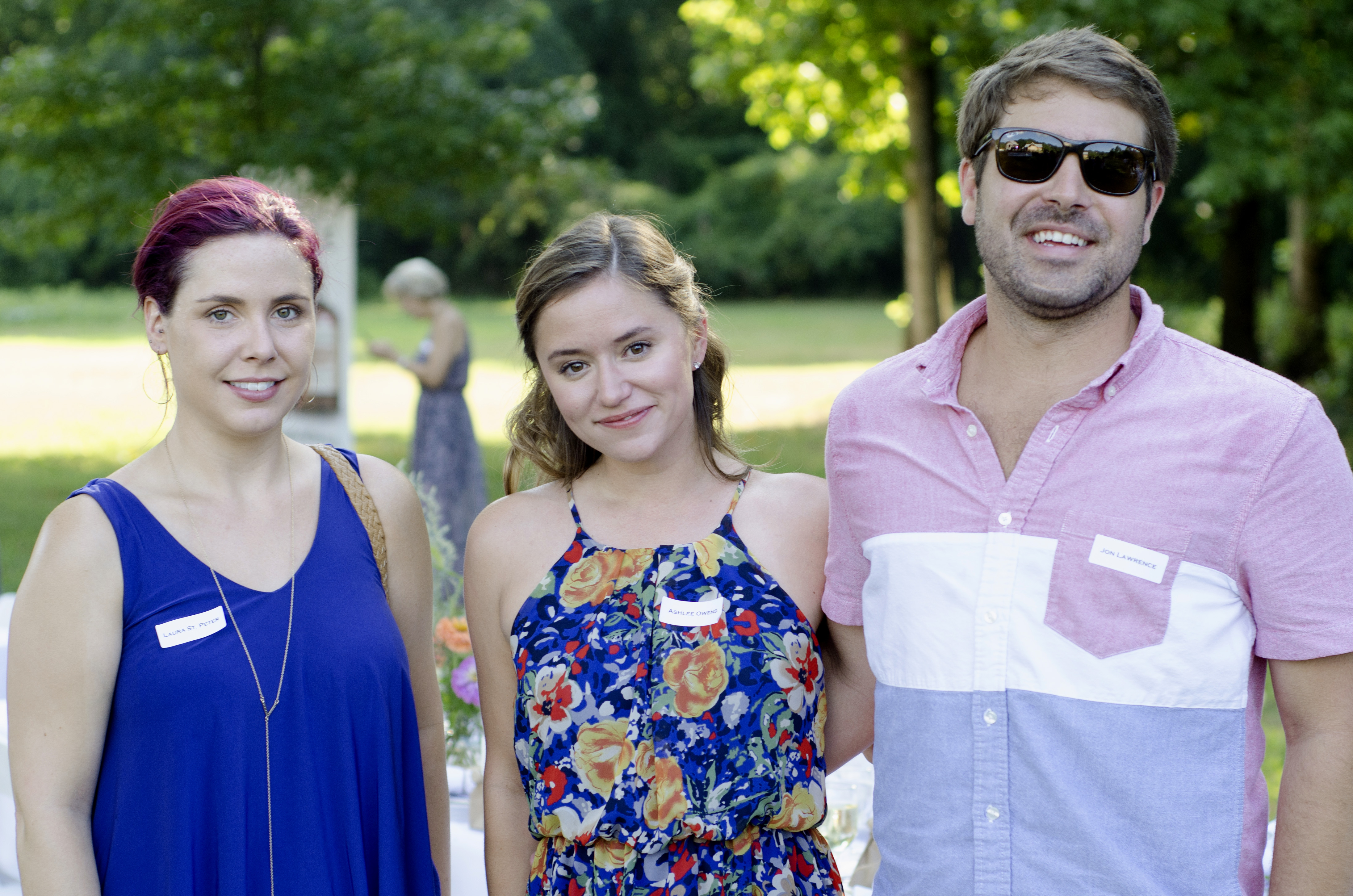 Laura St. Peter, Ashlee Owens and Jon Lawrence