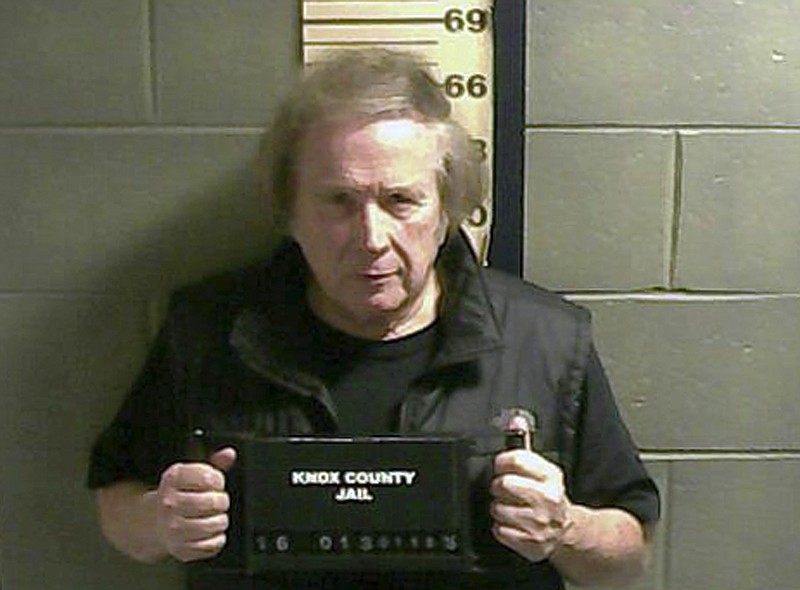 
              FILE - This Monday, Jan. 18, 2016 file booking photo provided by the Knox County Jail shows Don McLean. "American Pie" singer McLean admitted to domestic violence assault against his estranged wife, and will avoid jail time. The singer-songwriter pleaded guilty in court Thursday, July 21, to the charge and related counts. (Knox County Jail via AP, File)
            