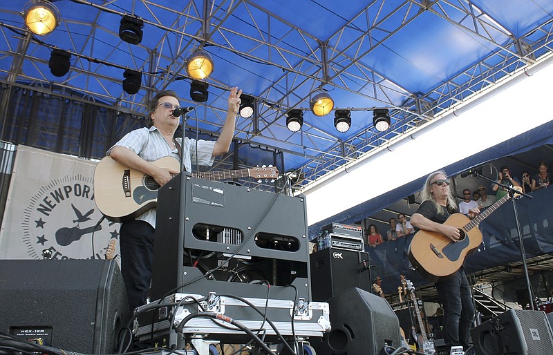 
              The Violent Femmes perform at the Newport Folk Festival on Friday, July 22, 2016, in Newport, R.I., the first of three days of concerts at Fort Adams State Park. (AP Photo/Michelle R. Smith)
            