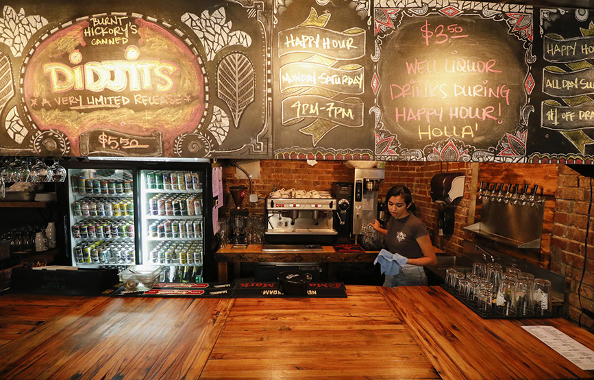 Bitter Alibi's basement and server Ady Caloca