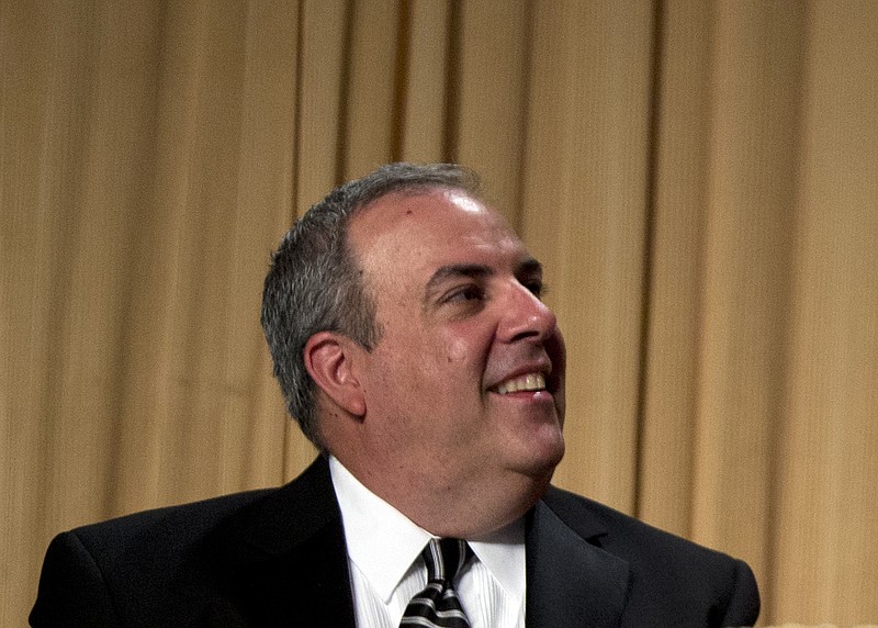 
              FILE - In this April 27, 2013 file photo, Michael Clemente, Executive Vice President of Fox News, is seen during the White House Correspondents' Association Dinner at the Washington Hilton Hotel, in Washington. Four days after the ouster of Roger Ailes as Fox News chief, two more executives at the network have been laid off. But the firing of Clemente and his top deputy, Peter Boyer, were not related to the sexual harassment allegations that forced Ailes out at the network that he started two decades ago, two executives said Monday, July 25, 2016, speaking on condition of anonymity because they weren't authorized to discuss personnel issues. (AP Photo/Carolyn Kaster, File)
            