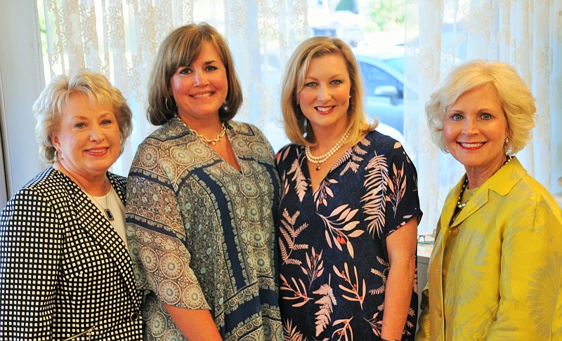 Cleveland, Tenn., Women of Distinction are, from left, Sandra Rowland, Christy Griffith, Tara W. Brown and Janey P. Cooke.