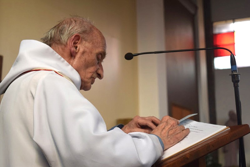This is an undated image of French Priest Jacques Hamel made available by the Catholic Diocese if Rouen in France on Tuesday July 26, 2016. Priest Jacques Hamel was killed on Tuesday when two attackers slit the throat of the 86-year-old priest who was celebrating Mass Saint-Etienne-du-Rouvray, in France, killing him and gravely injured another of the handful of church-goers present before being shot to death by police. The Islamic State group claimed responsibility for the first attack in a church in the West. 