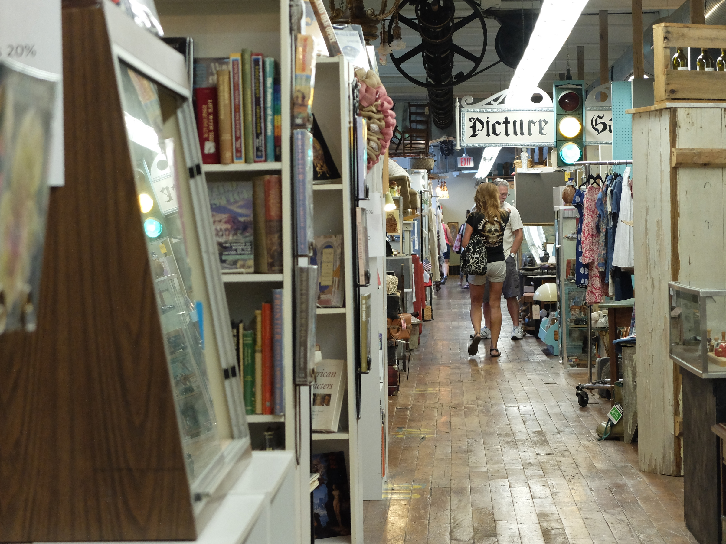 The Knitting Mill, at 205 Manufacturer's Rd., is soon to be sold and repurposed. The 20,000-square-foot first floor of the old building presently offers anitques.