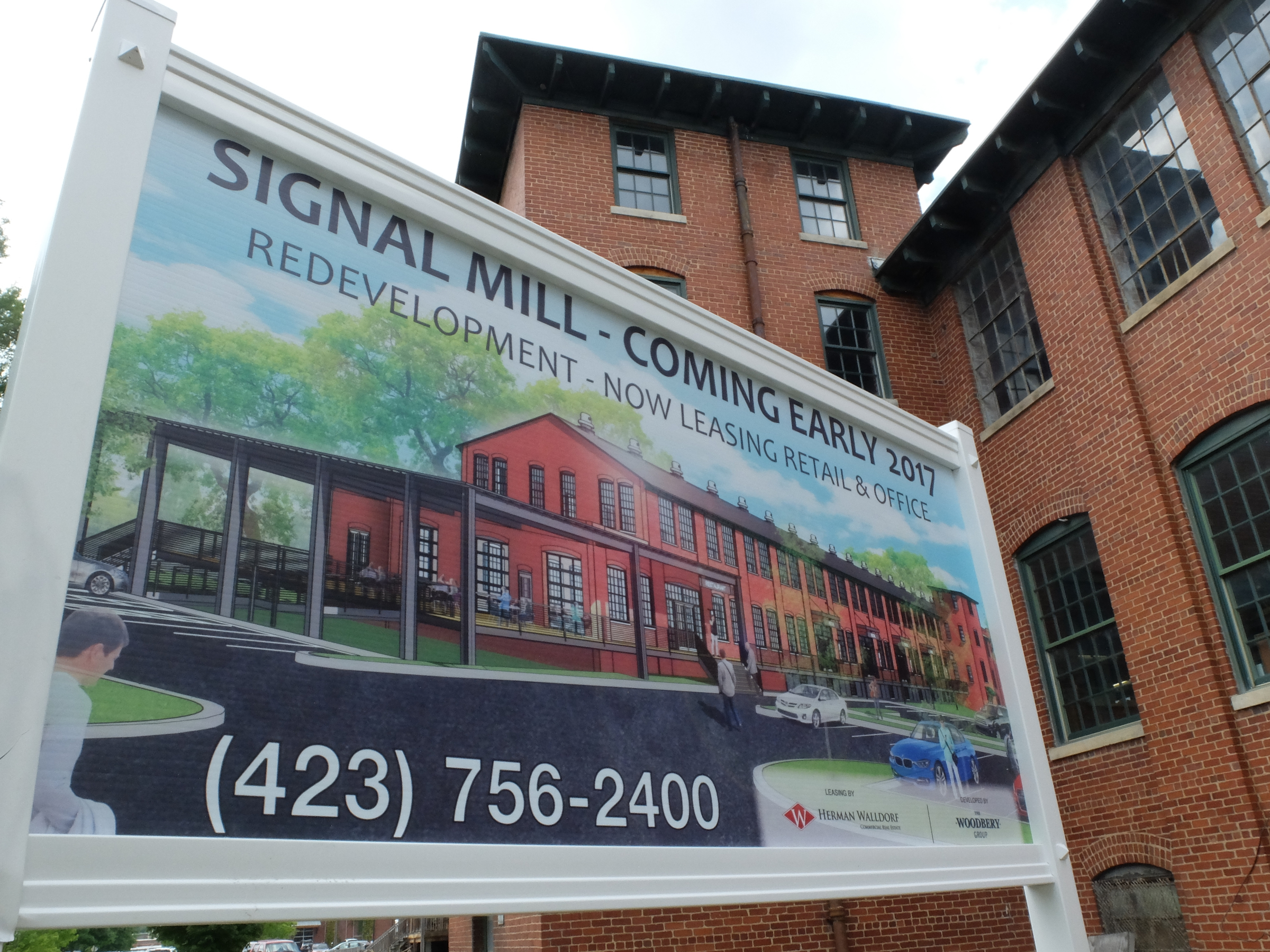 The Knitting Mill, at 205 Manufacturer's Rd., is soon to be sold and repurposed. The 20,000-square-foot first floor of the old building presently offers anitques.
